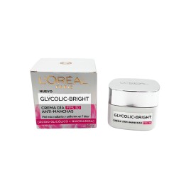 Loreal glycolic bright anti manchas  fps30 dia 50ml