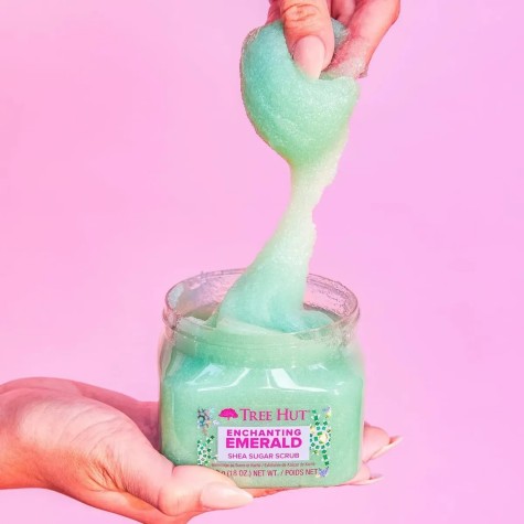 Tree hut exfoliante corporal enchanting emerald 510g