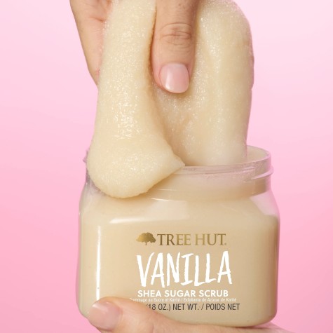 Tree Hut vanilla shea sugar scrub 510g