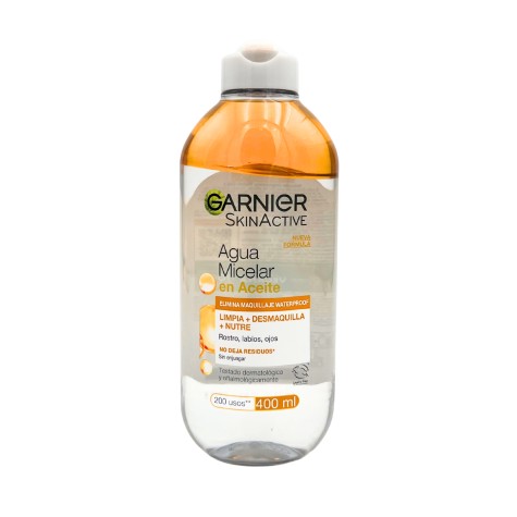 Garnier agua micelar en aceite 400ml
