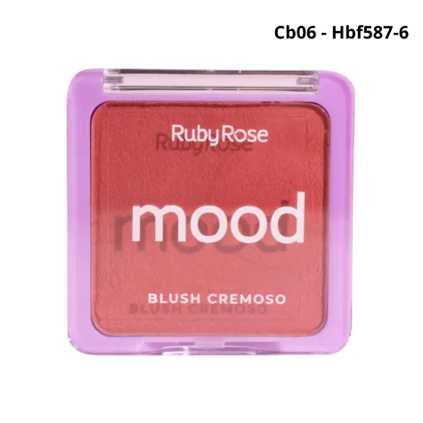 Ruby Rose Mood Blush Cremoso CB06