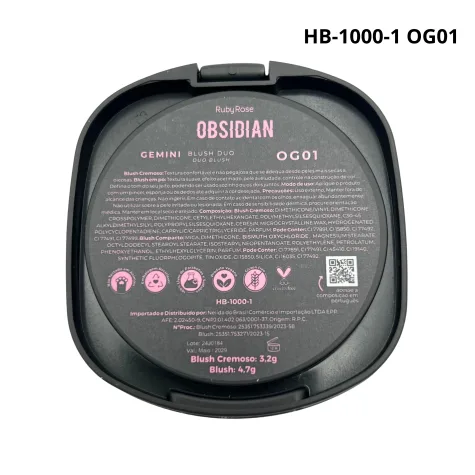 Ruby Rose Obsidian Rubor Duo Gemini 01