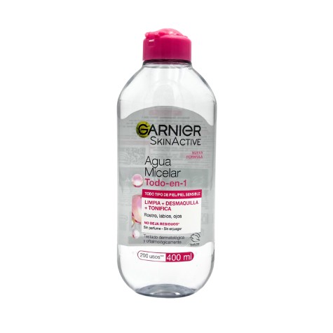Garnier agua micelar desmaquillante 400ml