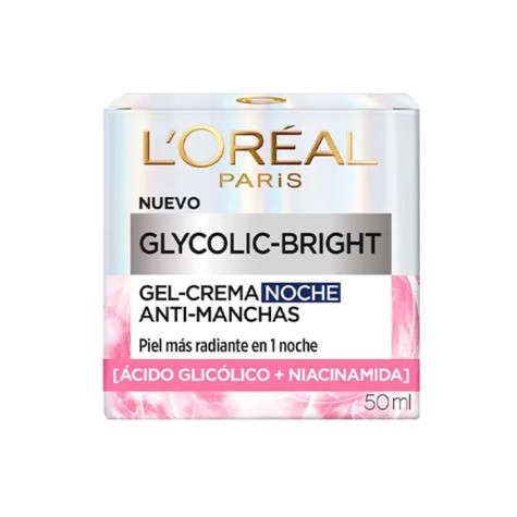 Loreal glycolic bright anti manchas noche 50ml