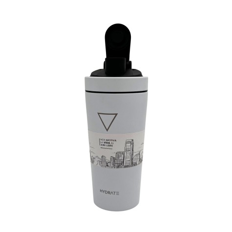 HYDRATE Vaso shake&go 591ml Blanco