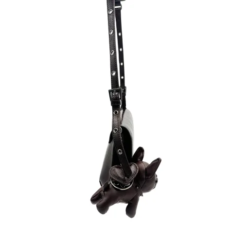 Fiore cartera baguete llavero dog brown