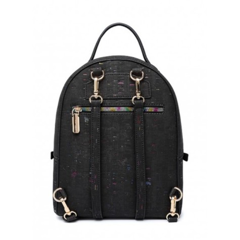 Fiore mochila de Corcho Reciclado black