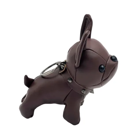 Fiore cartera baguete llavero dog brown