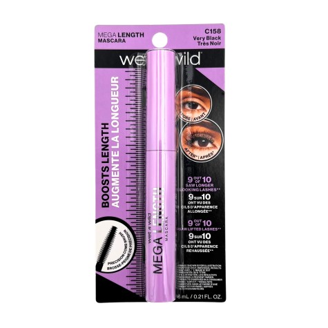 Wet n wild mega length mascara C158 very black
