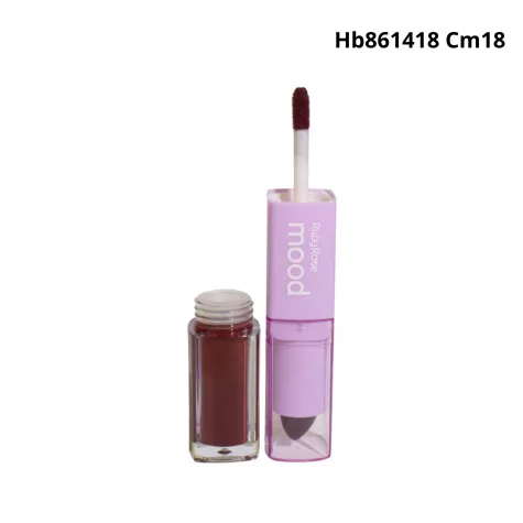 Ruby Rose Mood Labial Duo+Vitamina E CM18