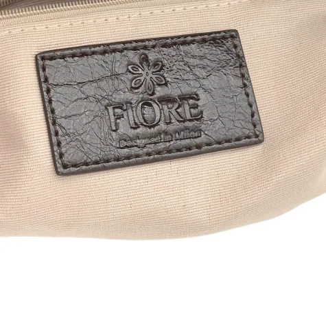 Fiore cartera baguete llavero dog brown