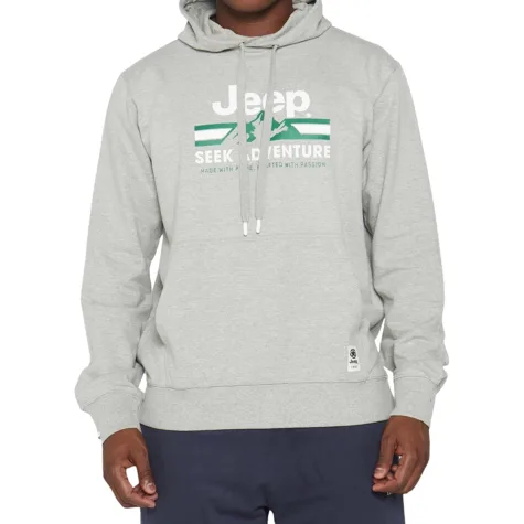 jeep hoodie gris