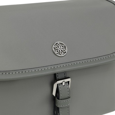 Fiore bandolera nylon grey