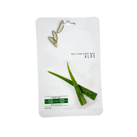 Eunyul mascarilla facial mask aloe daily care sheet mask