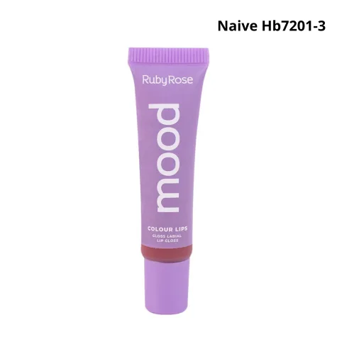 Ruby Rose Mood Gloss Labial Colour Lips Naive03
