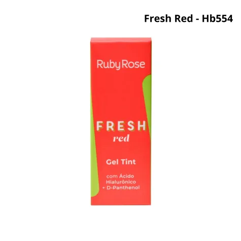 Ruby Rose Gel Tint Fresh Red