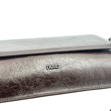 Fiore cartera baguete llavero dog brown