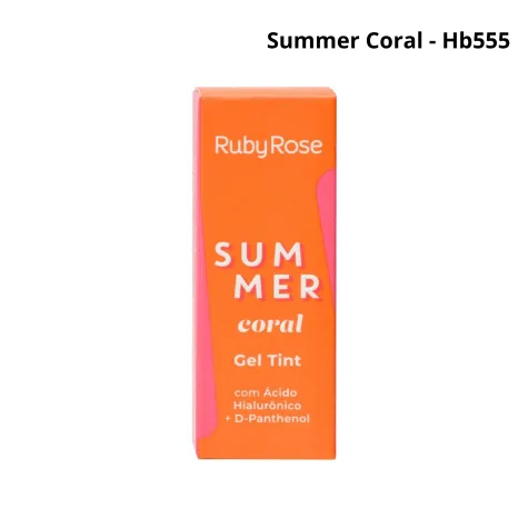Ruby Rose Gel Tint Summer Coral 