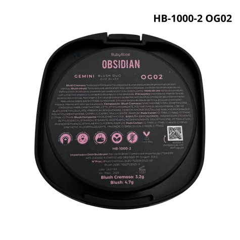 Ruby Rose Obsidian Rubor Duo Gemini 02