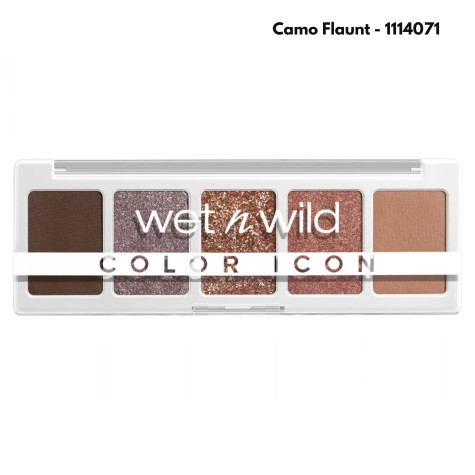 Wet n wild paleta de sombras camo flaunt 1114071