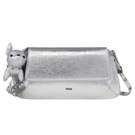 Fiore cartera baguete llavero dog silver