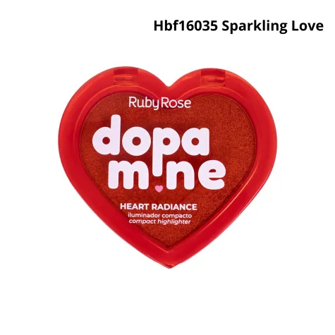 Ruby Rose Dopamine Iluminador Compacto Sparkling Love