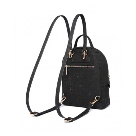 Fiore mochila de Corcho Reciclado black