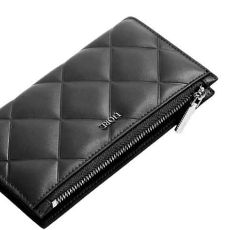 Fiore Billetera acolchada black