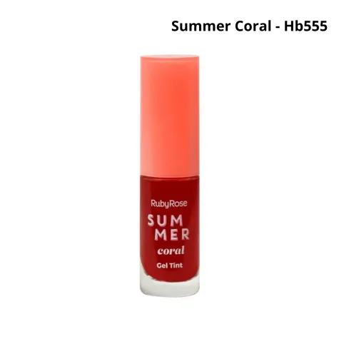 Ruby Rose Gel Tint Summer Coral 