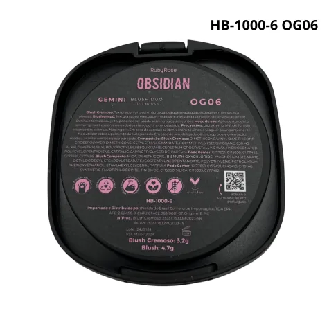 Ruby Rose Obsidian Rubor Duo Gemini 06