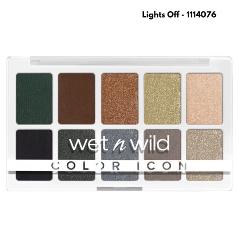 Wet n wild paleta de sombras ligths off 1114076