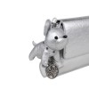 Fiore cartera baguete llavero dog silver