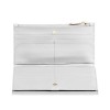 Fiore Billetera acolchada off white